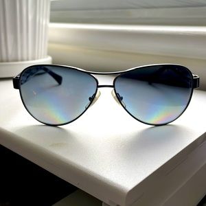 Ralph Lauren Polarized Aviator Sunglasses